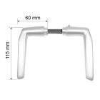 SB AJTÓKILINCS 410/F2 ELOXÁLT