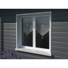 Ablakpárkány Extrudált PVC fehér 20 x 300 x 0,9 cm