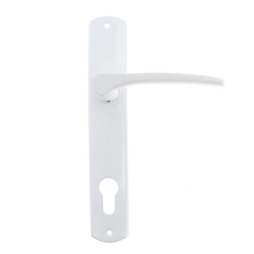 Ajtókilincs 90 mm, fehér, 230 x 100 x 50 mm