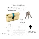 Biztonsági zár , 3 kulcs, L80 35 x 45 mm