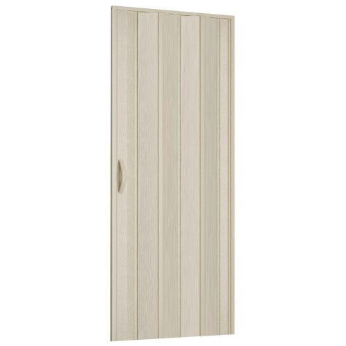 Harmonika ajtó, fehér furnér, 203 x 85 cm