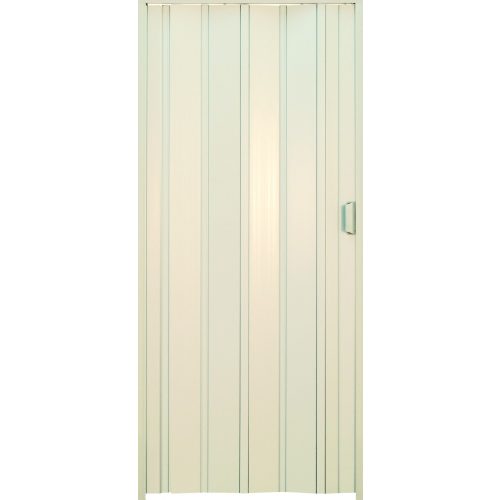 Harmonika ajtó, fehér, 203 x 85 cm