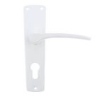 Ajtókilincs, fehér, 