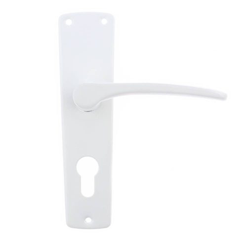 Ajtókilincs, fehér, 