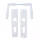 Ajtókilincs, fehér, 