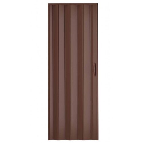 Harmonika ajtó mahagóni fa színben 203 x 85 cm