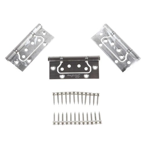   Pillangós zsanér, ajtókhoz 100 x 47 x 2,3 mm, 3 db-os készlet