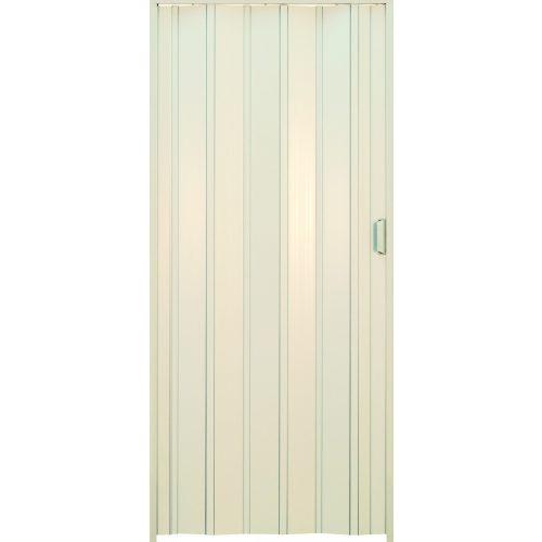 Harmonika ajtó, fehér, 203 x 100 cm