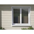 Ablakpárkány Extrudált PVC fehér 30 x 300 x 0,9 cm