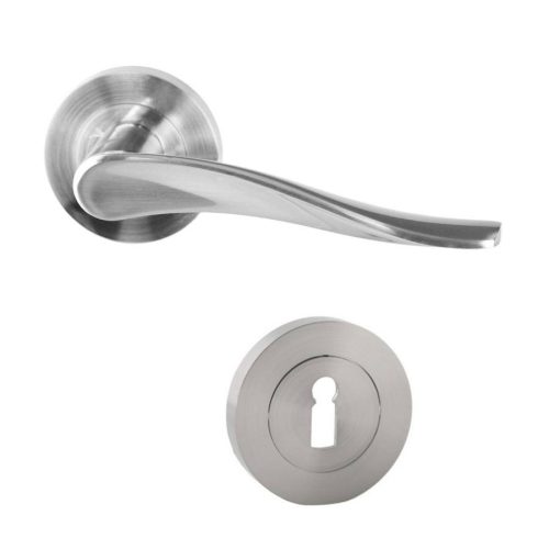   Miami Gato beltéri fa ajtókhoz, nikkel-szatén, 125 x 55 mm