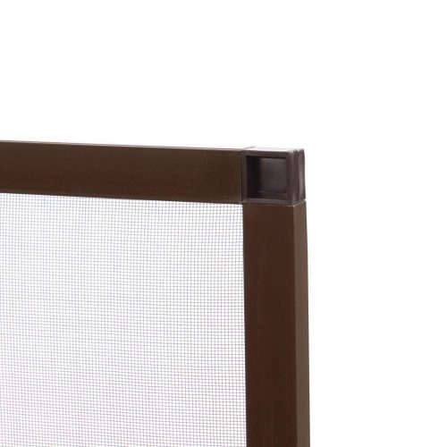 NYITHATÓ SZUNYOGHÁLÓ BARNA 56X56CM 