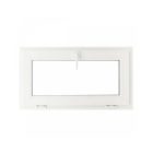 Műanyag ablak fehér 100x50cm 3 kamrás Bukó