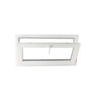 Műanyag ablak fehér 100x50cm 3 kamrás Bukó