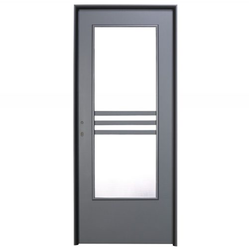 BELTÉRI AJTÓ, AMANDA IV, ANTRACIT, 202 X 86 CM, JOBBOS