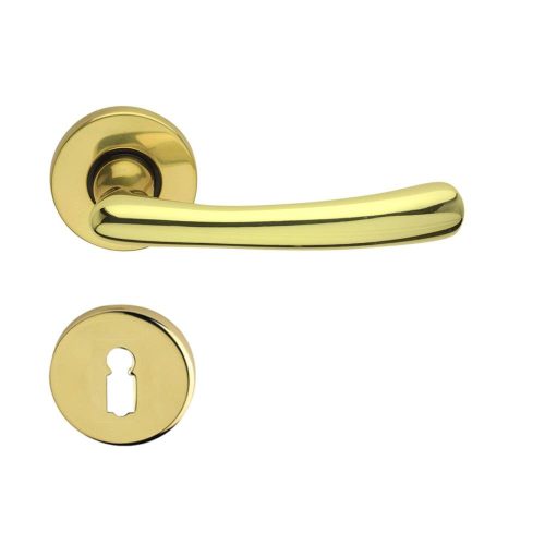   Katy Verofer beltéri ajtó kilincs, sárgaréz, fényes arany, 50 mm