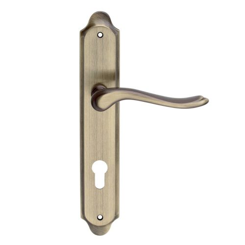 Ajtókilincs, bronz,  Y 90 mm