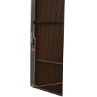 Csuklós garázskapu Hormann barna 250 x 212 cm