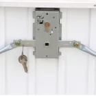 Csuklós garázskapu Hormann fehér 300 x 212 mm