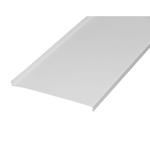 Külső alumínium ablakpárkány, fehér , 25 x 300 x 0,13 cm