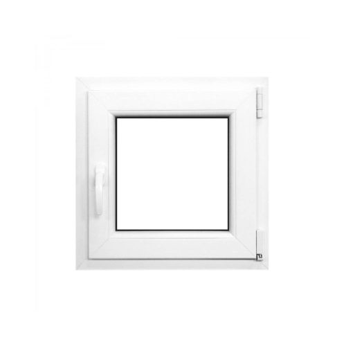 Műanyag ablak fehér 56x56cm 7 kamrás Nyíló