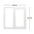 Műanyag ablak fehér 146x114cm 7 kamrás Fix+Bukó/Nyíló