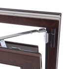 Műanyag ablak barna 71x116cm 7 kamrás Bukó/Nyíló