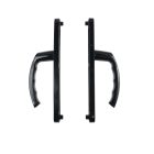 AJTÓKILINCS, FEKETE, 92 MM, 240 X 25 MM