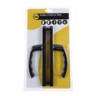 AJTÓKILINCS, FEKETE, 92 MM, 240 X 25 MM