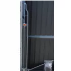 Csuklós garázskapu Hormann antracit 250 x 212 mm