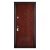Fém bejárati ajtó Megadoor Prestige 1 lux 41, jobb, wenge, 200 x 88 cm