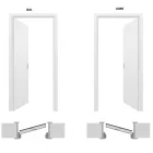 Fém bejárati ajtó Megadoor Prestige 1 lux (1017) 200 x 88 cm Bal