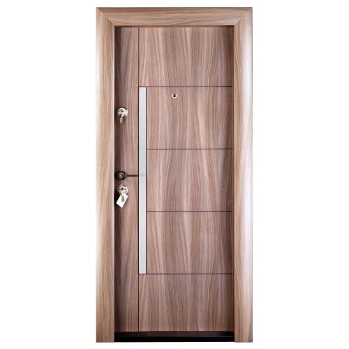 Fém bejárati ajtó Megadoor Prestige 2 lux 1017, jobb, tanganica, 200 x 88 cm