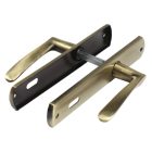 Urbis belső ajtókilincs,  antik sárgaréz, 90 mm