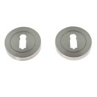 Ajtókilincs belső ajtóhoz, nikkel-szatén, 120 mm