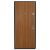 Fém bejárati ajtó, Arta Door Classic, teak, jobb, 201 x 88 cm