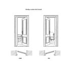 BELTÉRI AJTÓ ROBUST ANTRACIT 205X86 BAL
