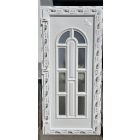 Stavros üveges műanyag bejárati ajtó 88X198 cm Bal