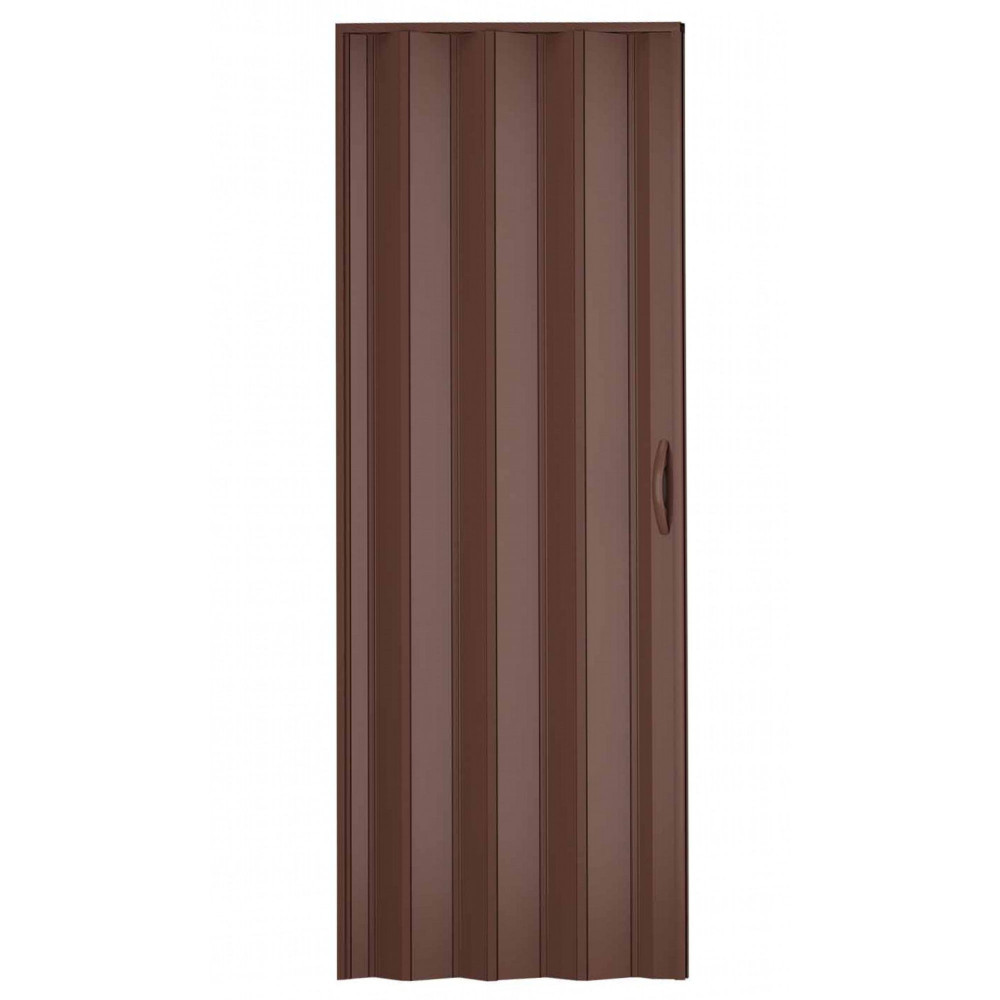 Harmonika ajtó mahagóni fa színben 203 x 85 cm